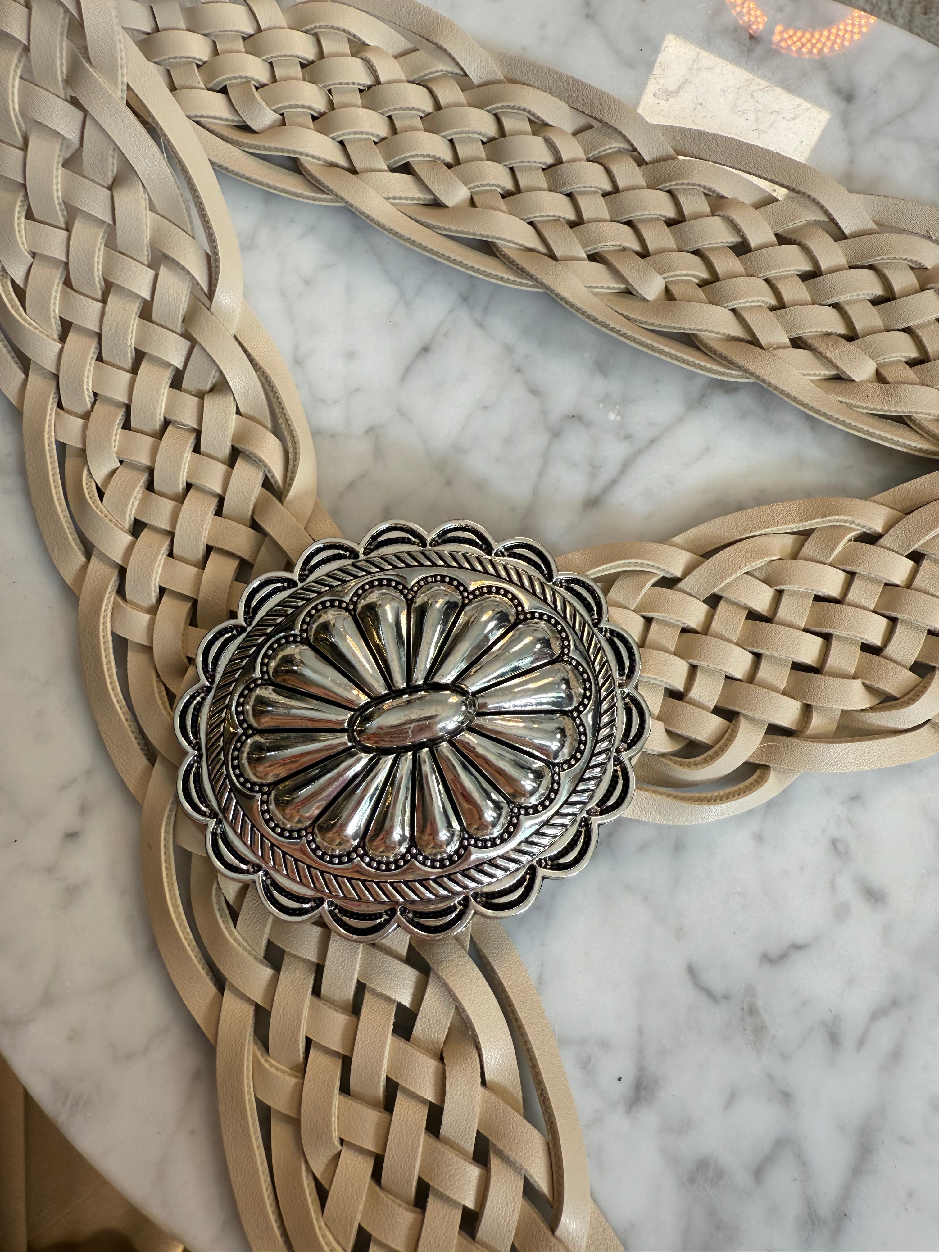 Ceinture Yoyo Beige