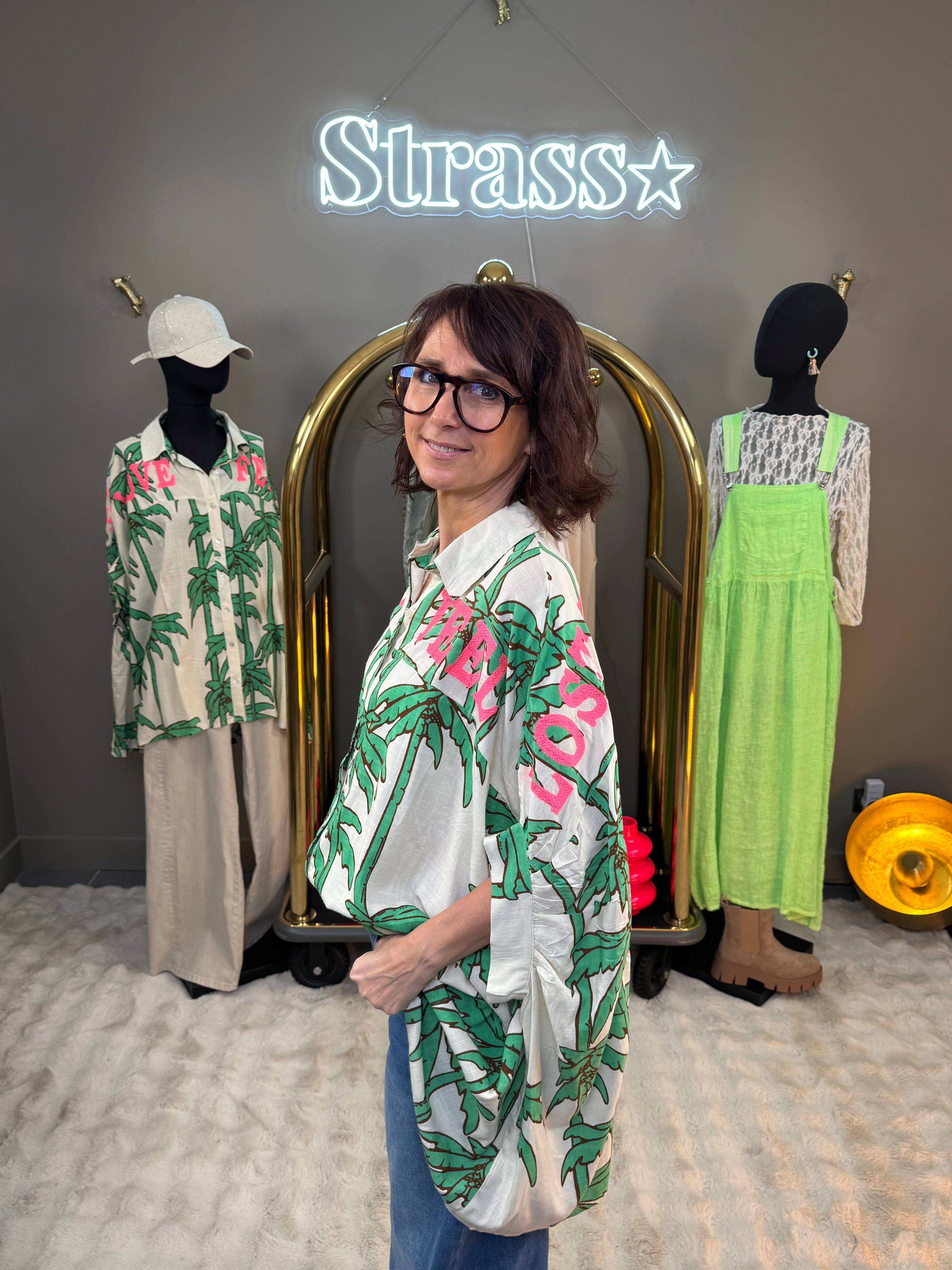 Chemise Paradise Verte