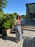 Robe et Son Sac Bleu et Choco