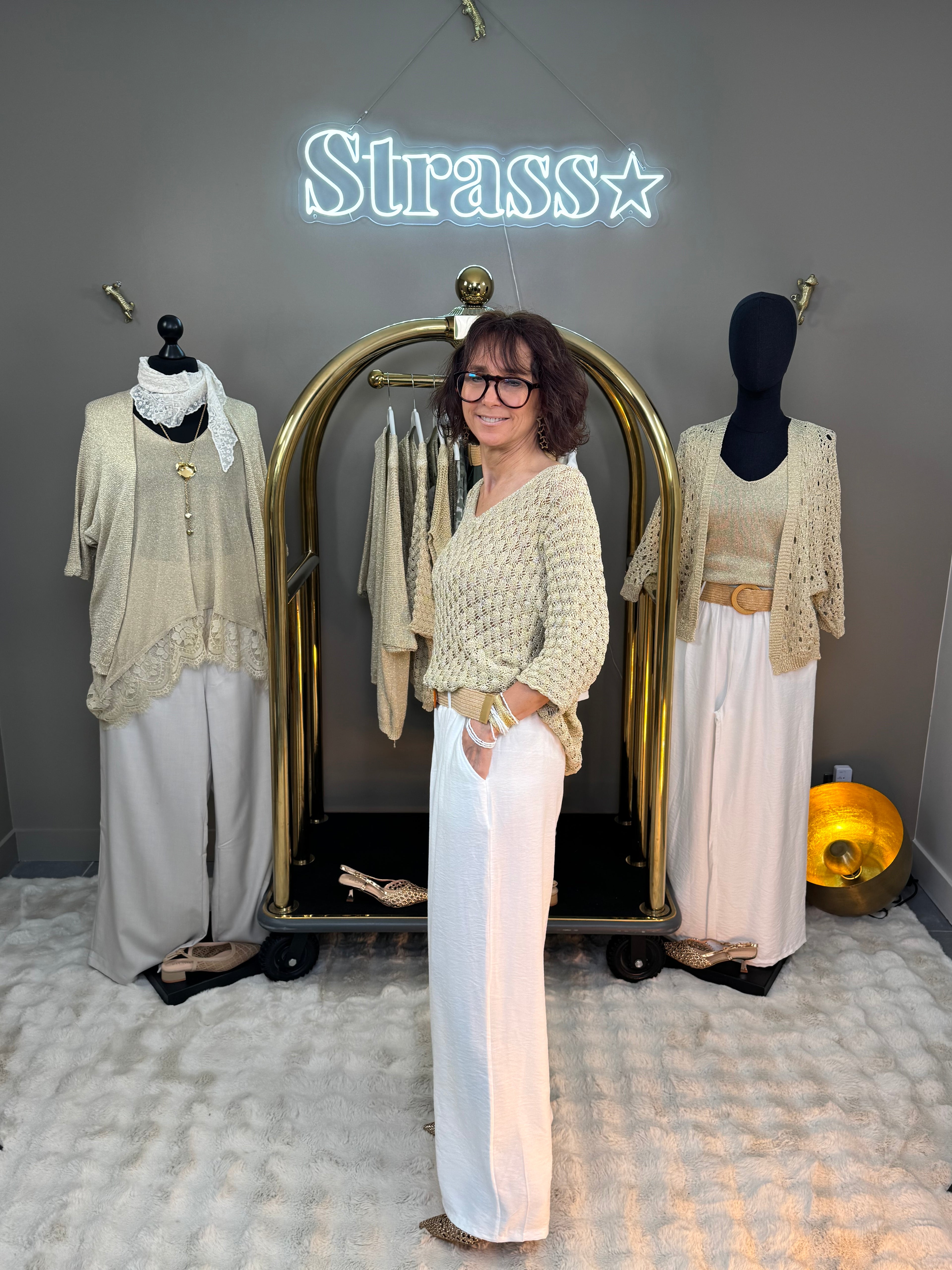Pantalon Vico Blanc