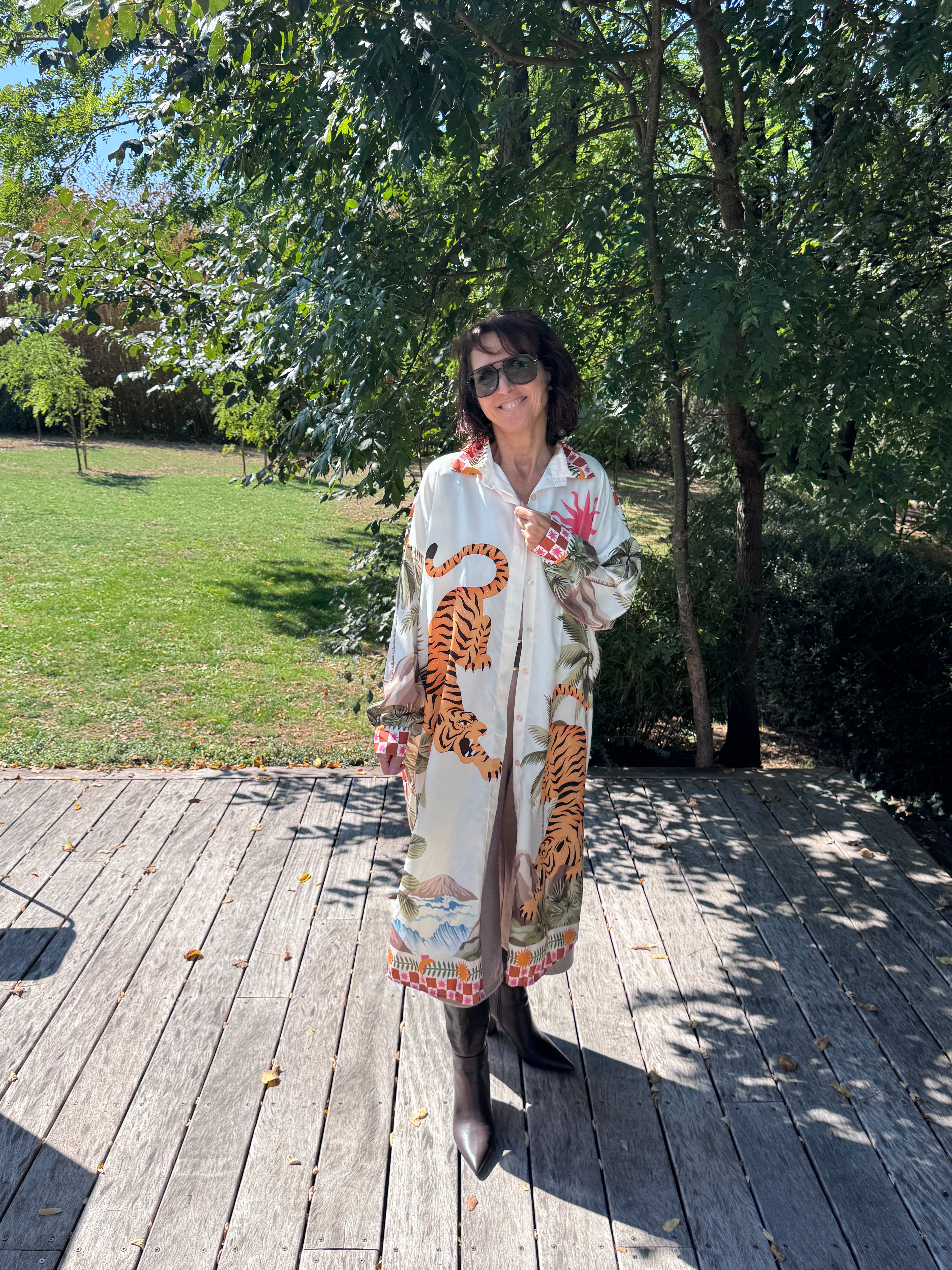 Robe Kimono Tigre