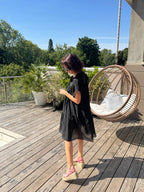 Robe Voile Légère Noire