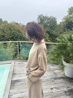 Sweat sport chic Beige