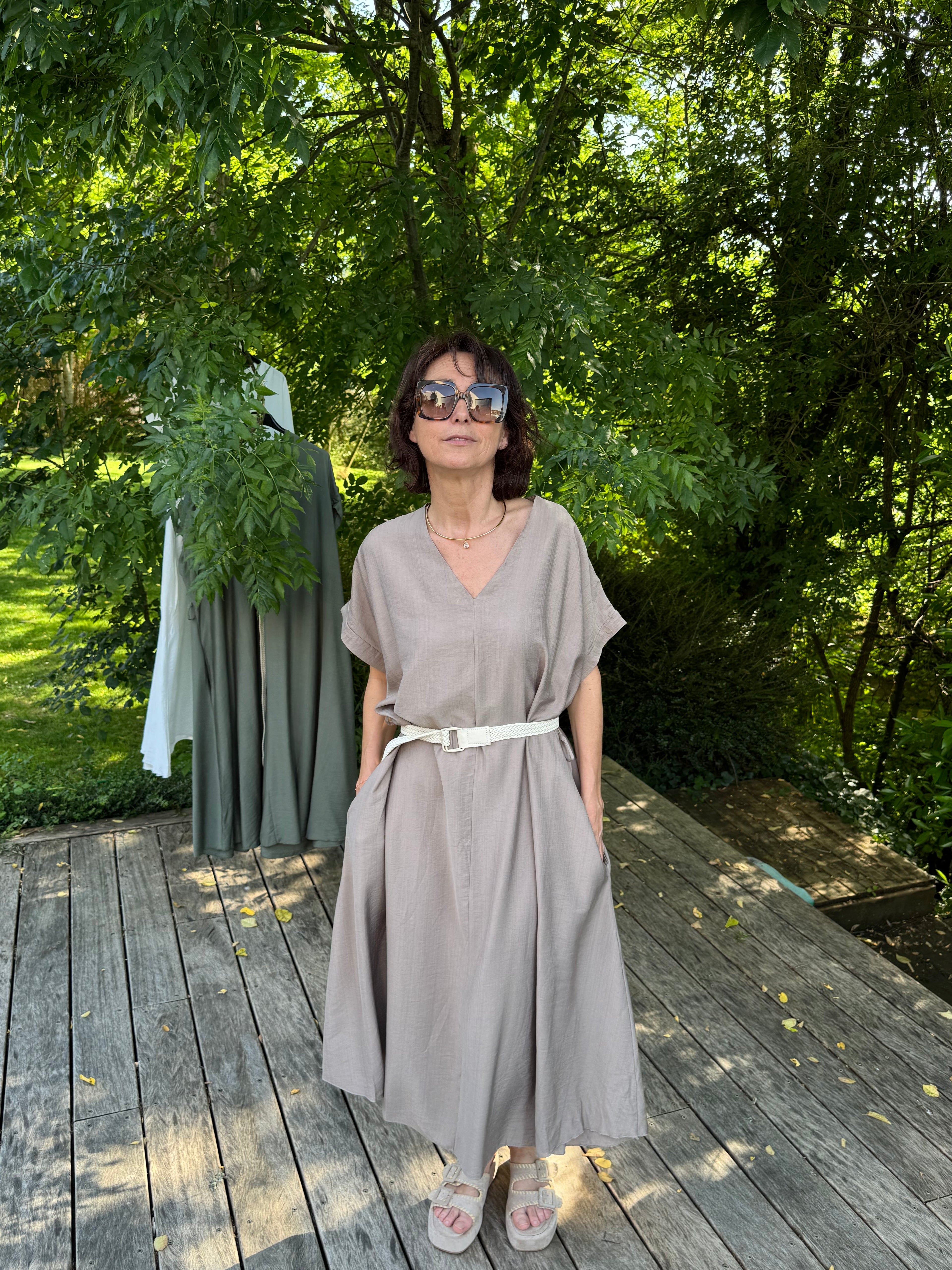 Robe Florence Taupe