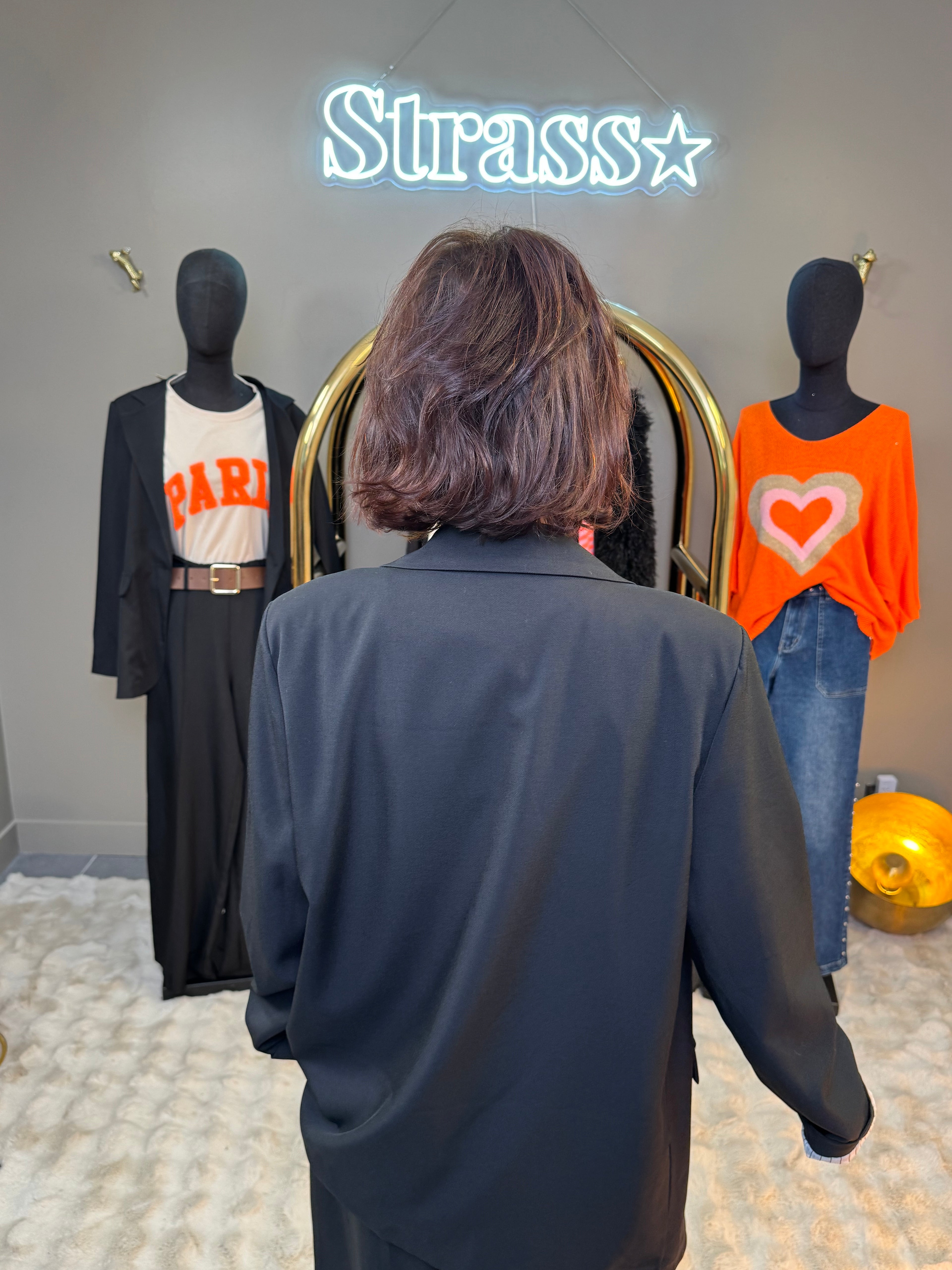 Ensemble Blazer et Pantalon Noir