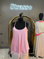 Top Dentelle Arnold Rose Grande Taille