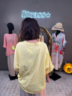 Blouse Pocheta Jaune
