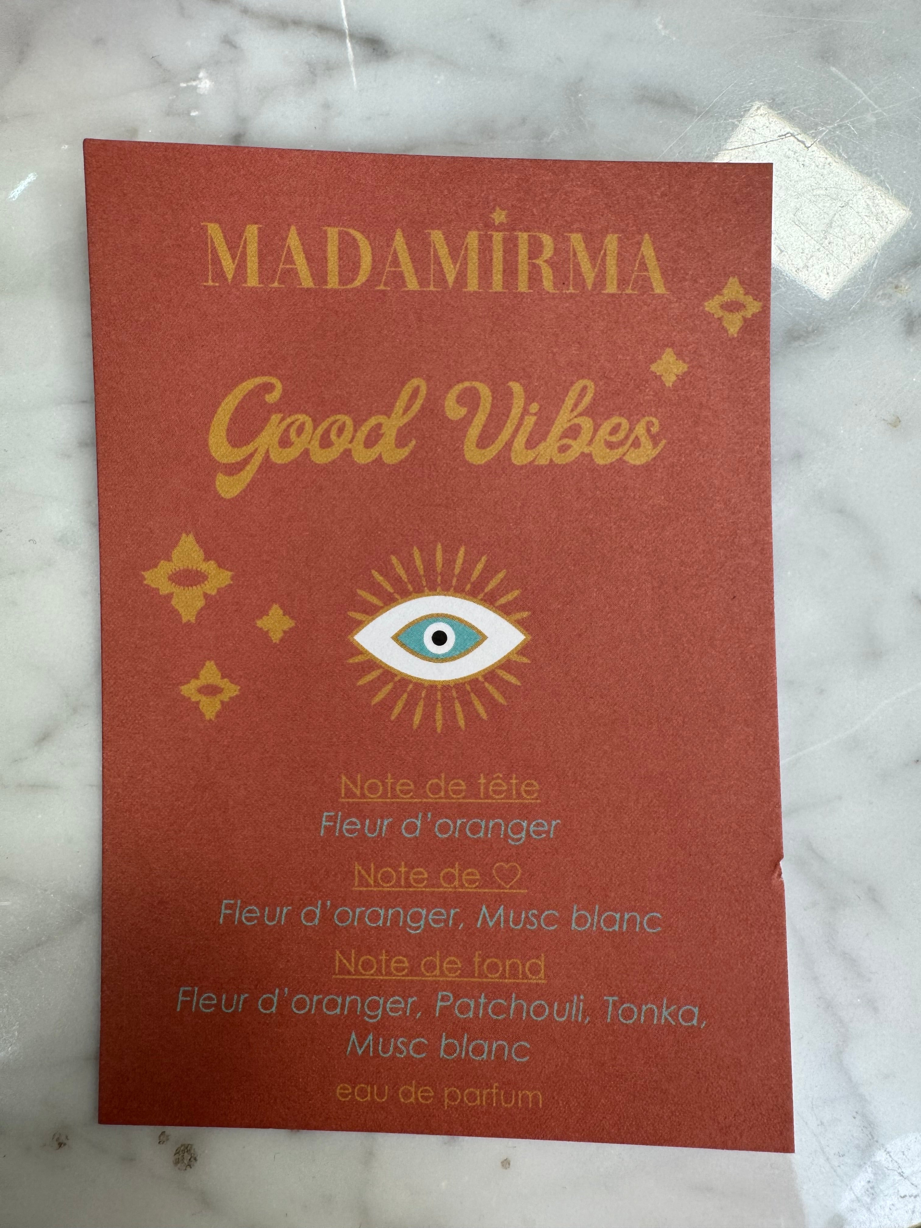 Parfum Madamirma Good Vibes 30ml