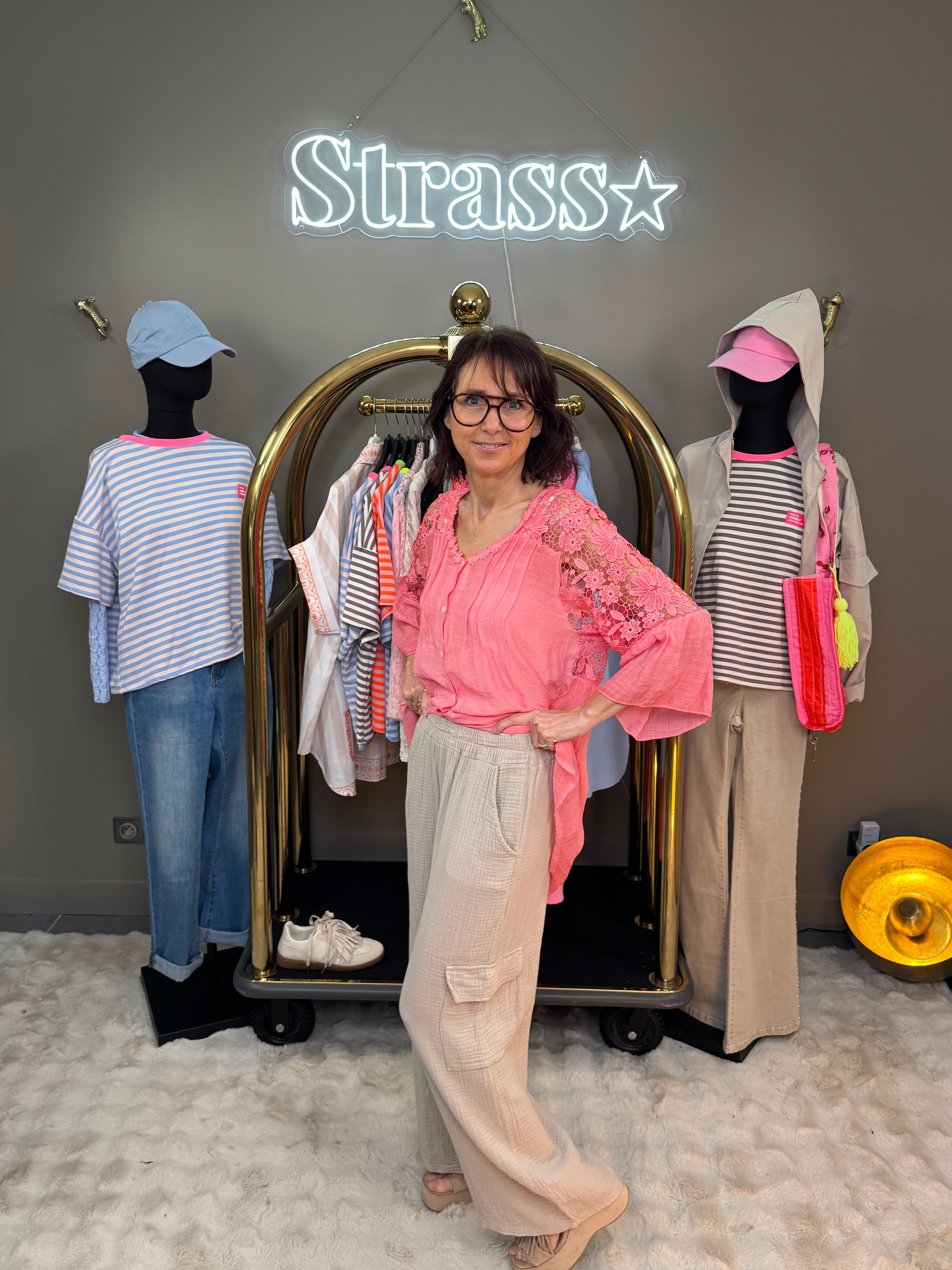 Pantalon Cargo Gaze de Coton Beige