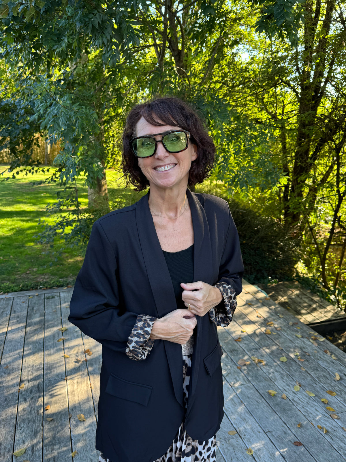 Blazer Over Léo Noir