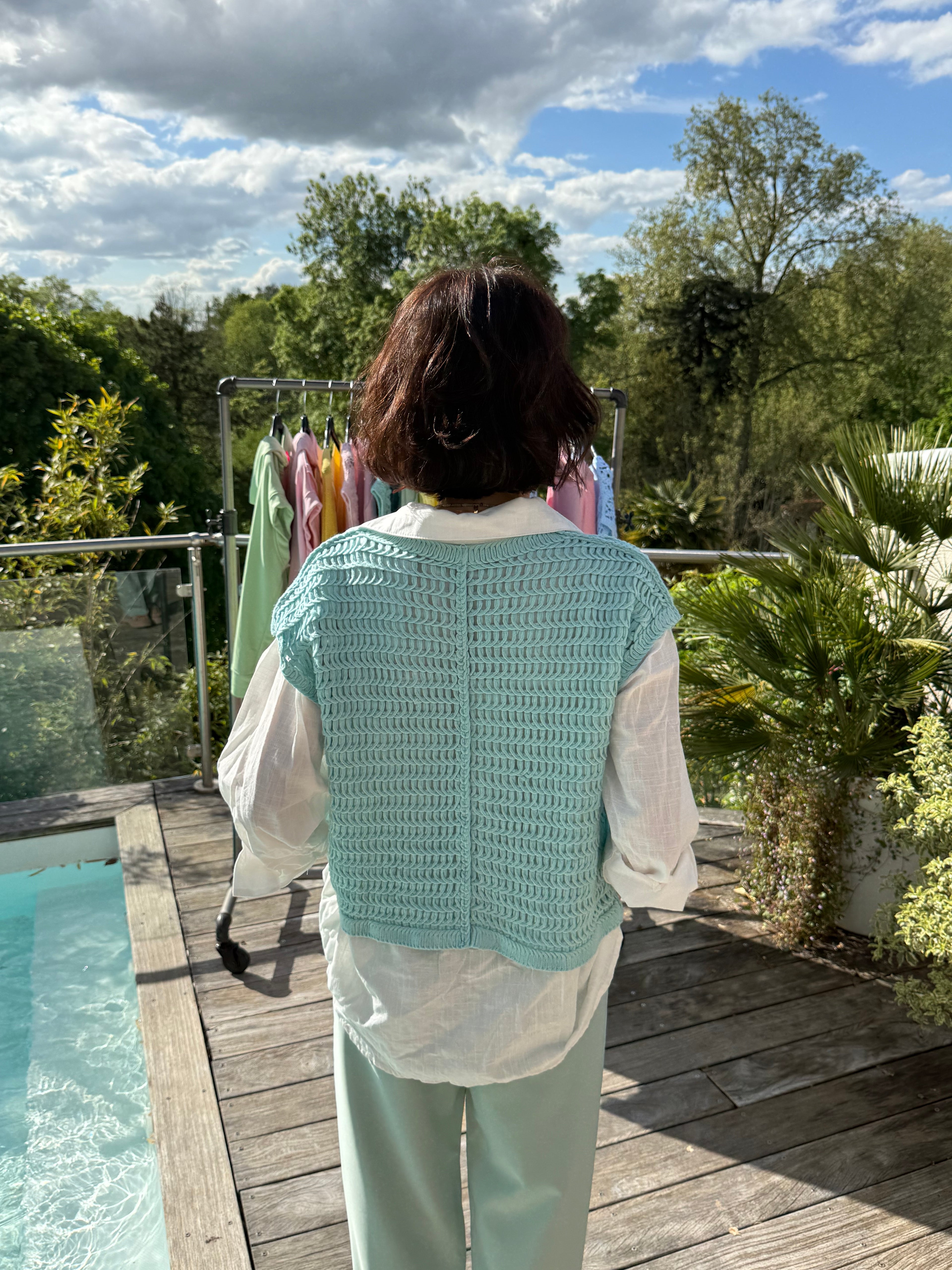 Gilet Pablito Vert d’Eau