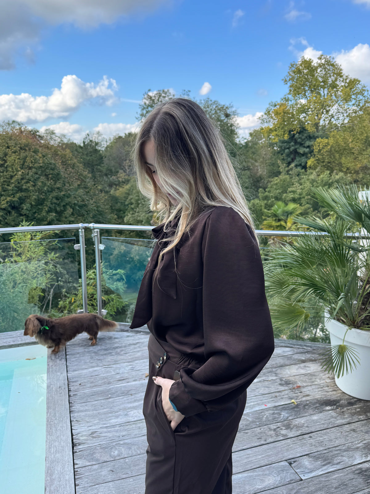 Blouse Marie Choco