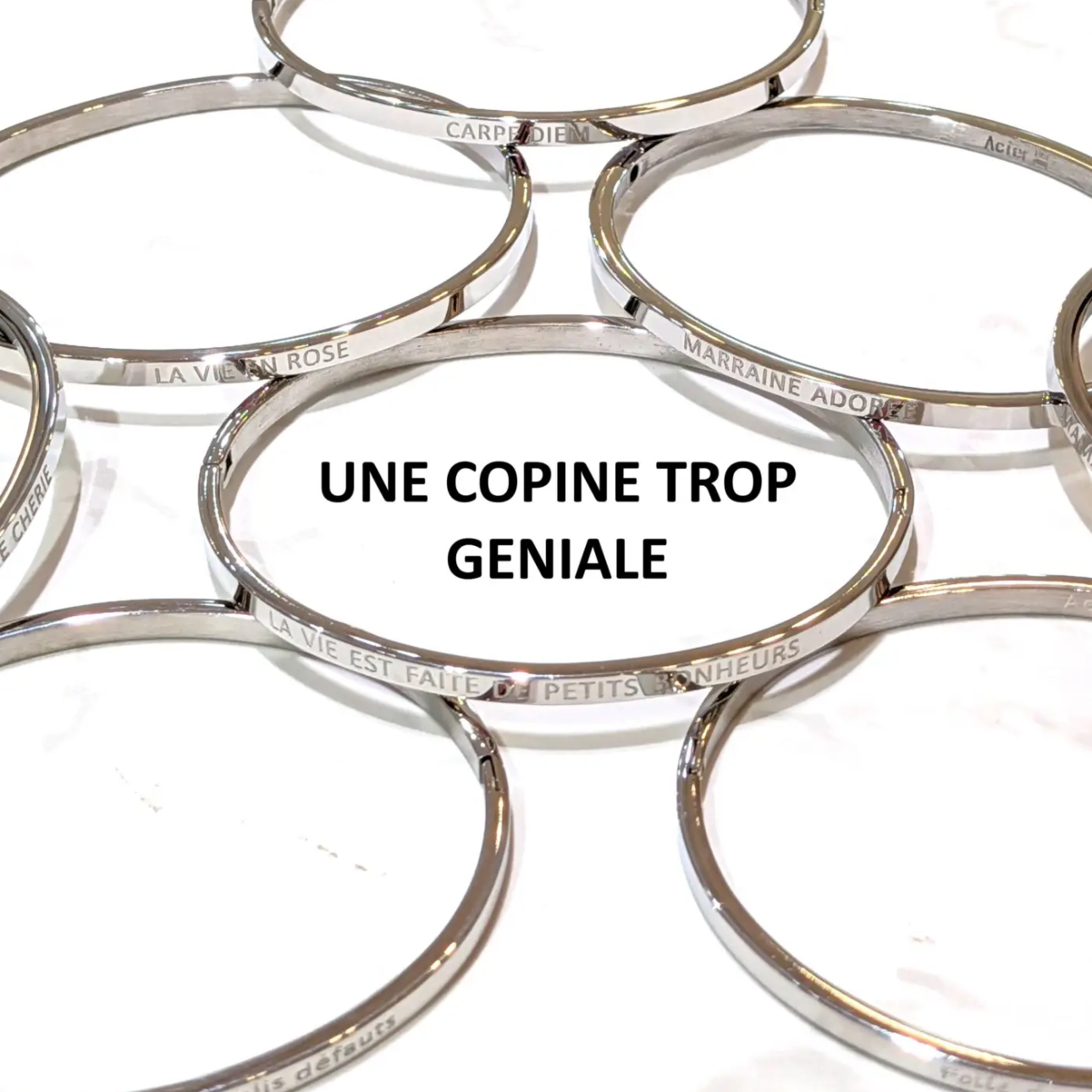 Bracelet « une copine trop géniale »