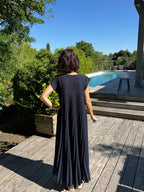 Robe Mona Bleu Marine