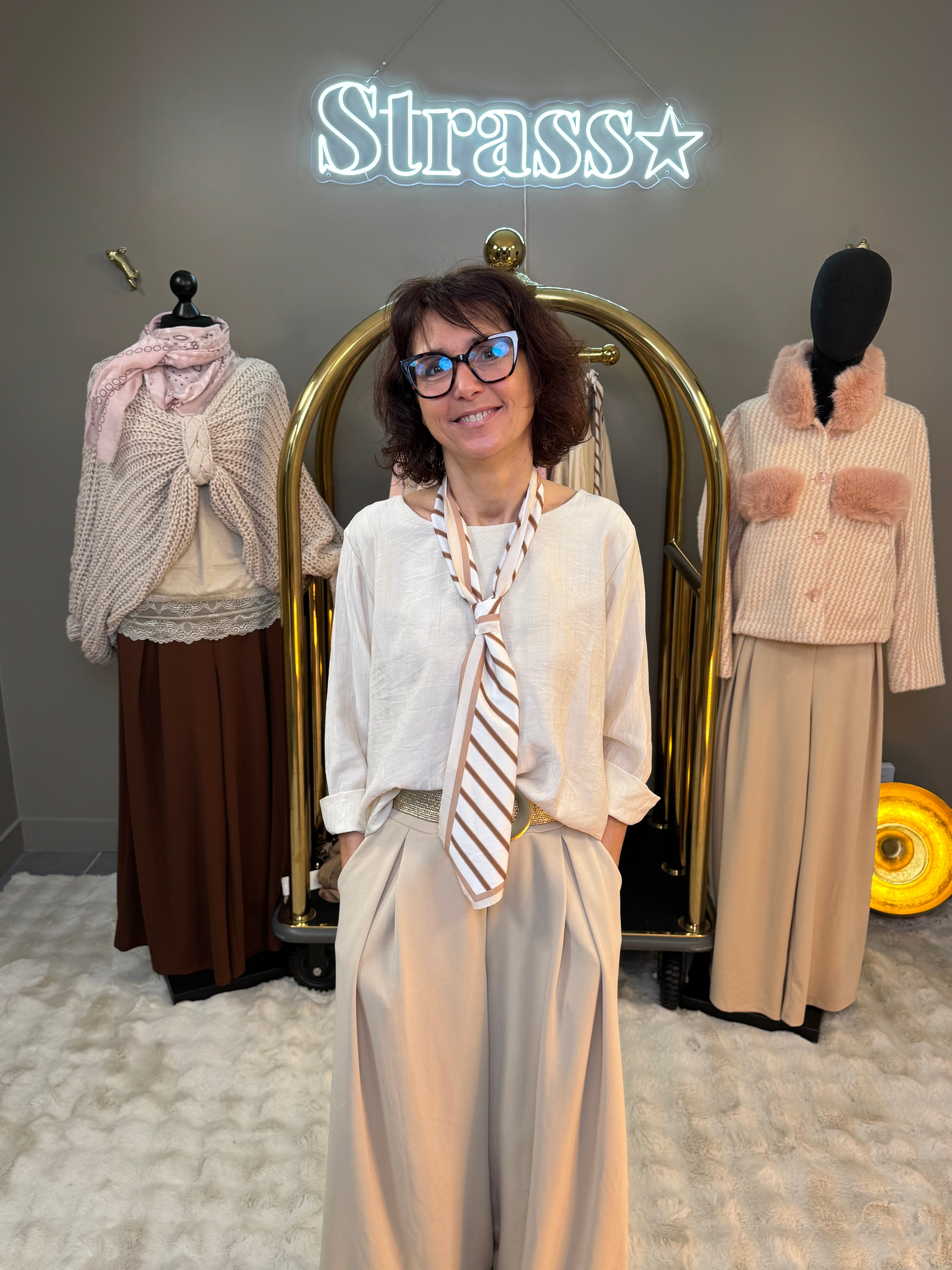 Blouse + Foulard Amanda