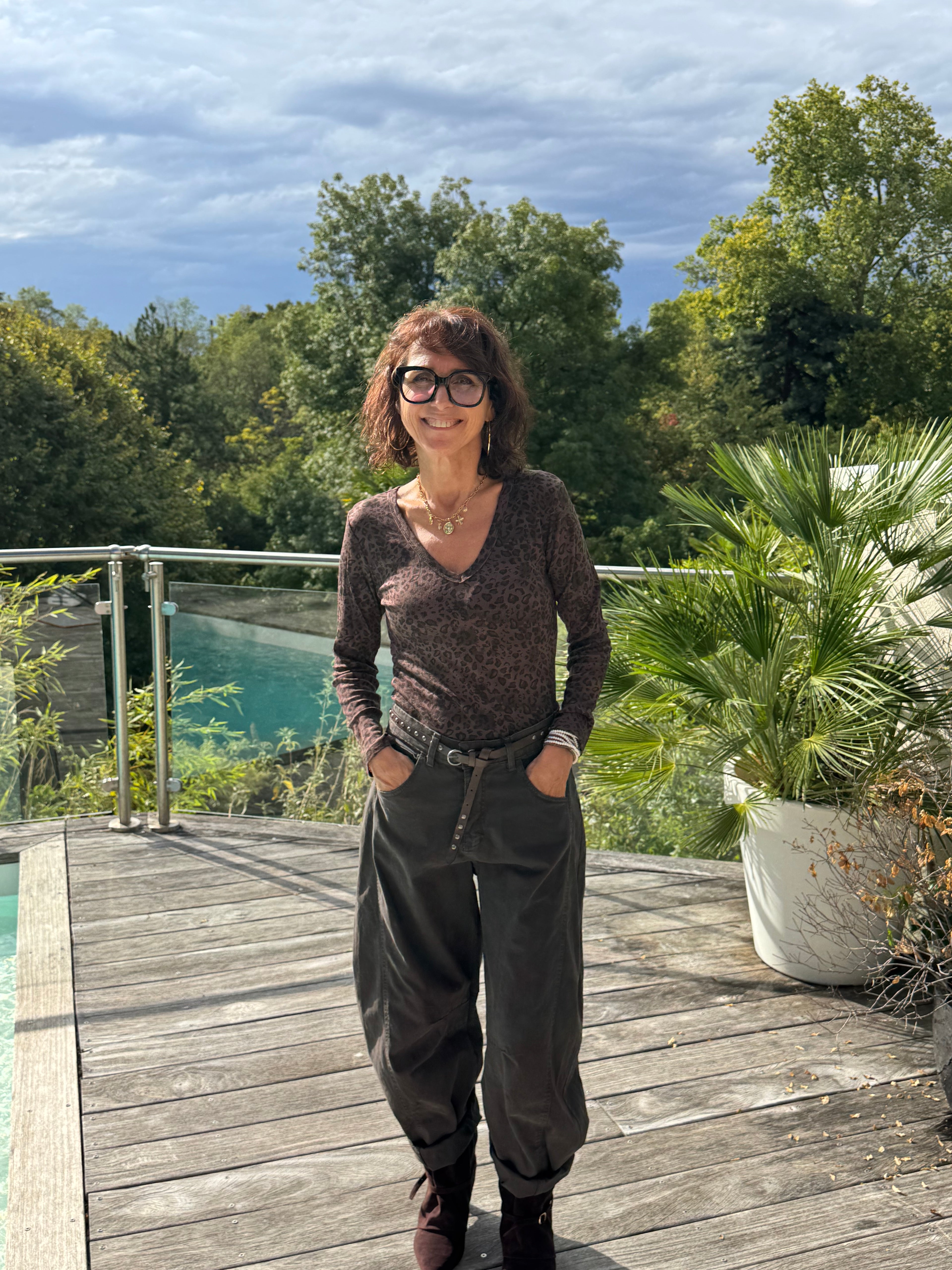 Pantalon toile bulle John Choco