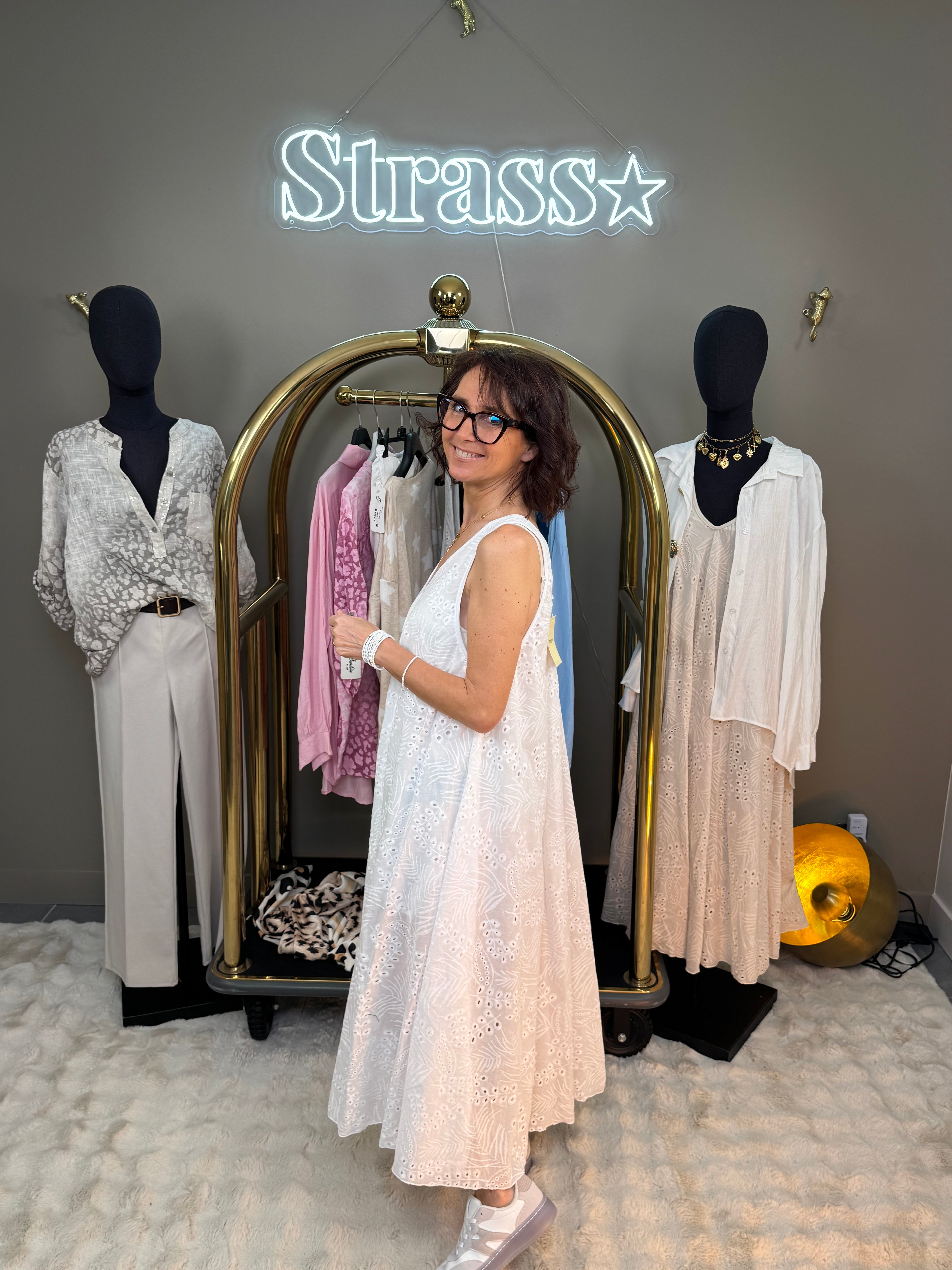 Robe Del Sol Blanche