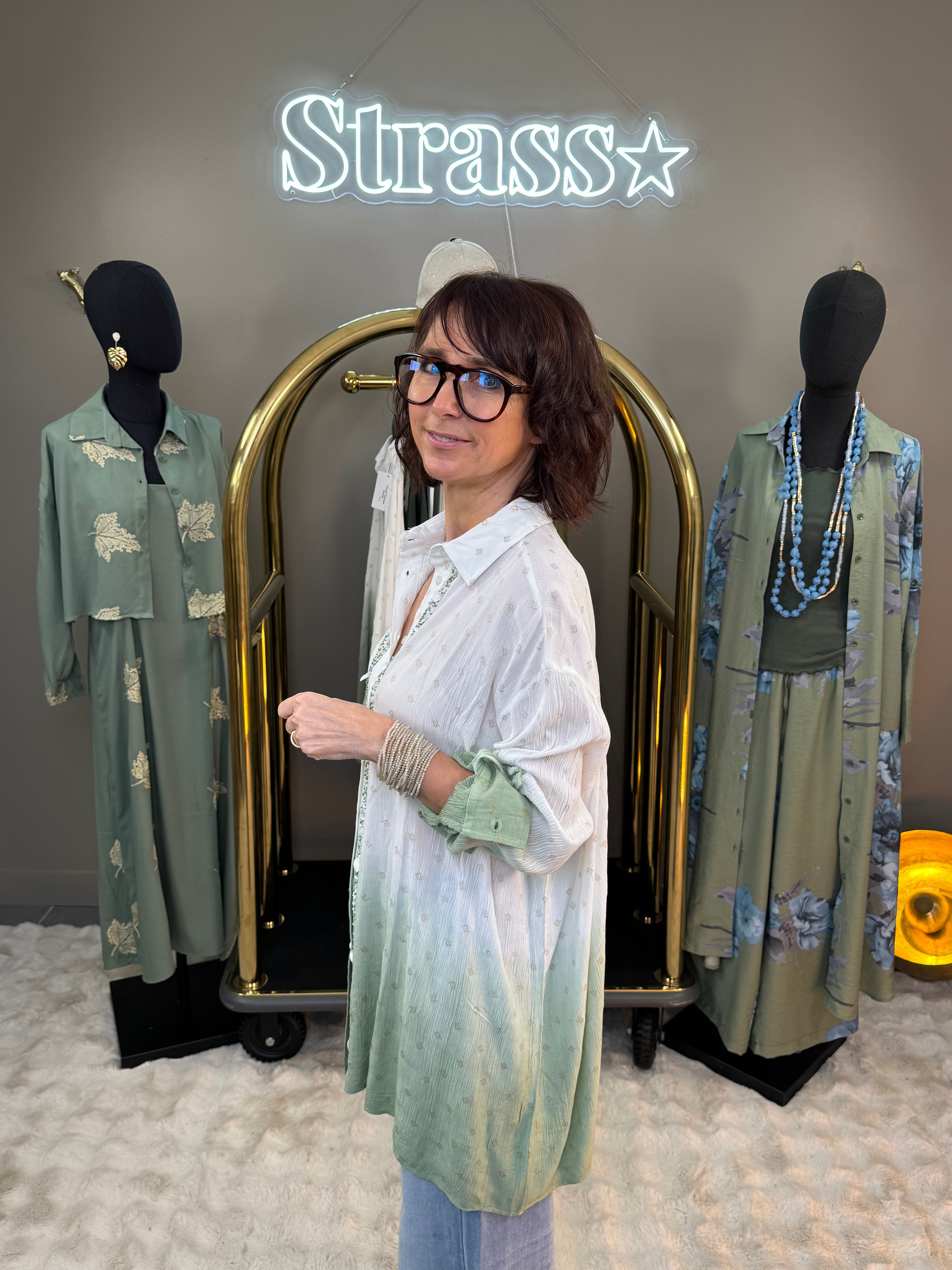 Chemise coquillages Dégradé