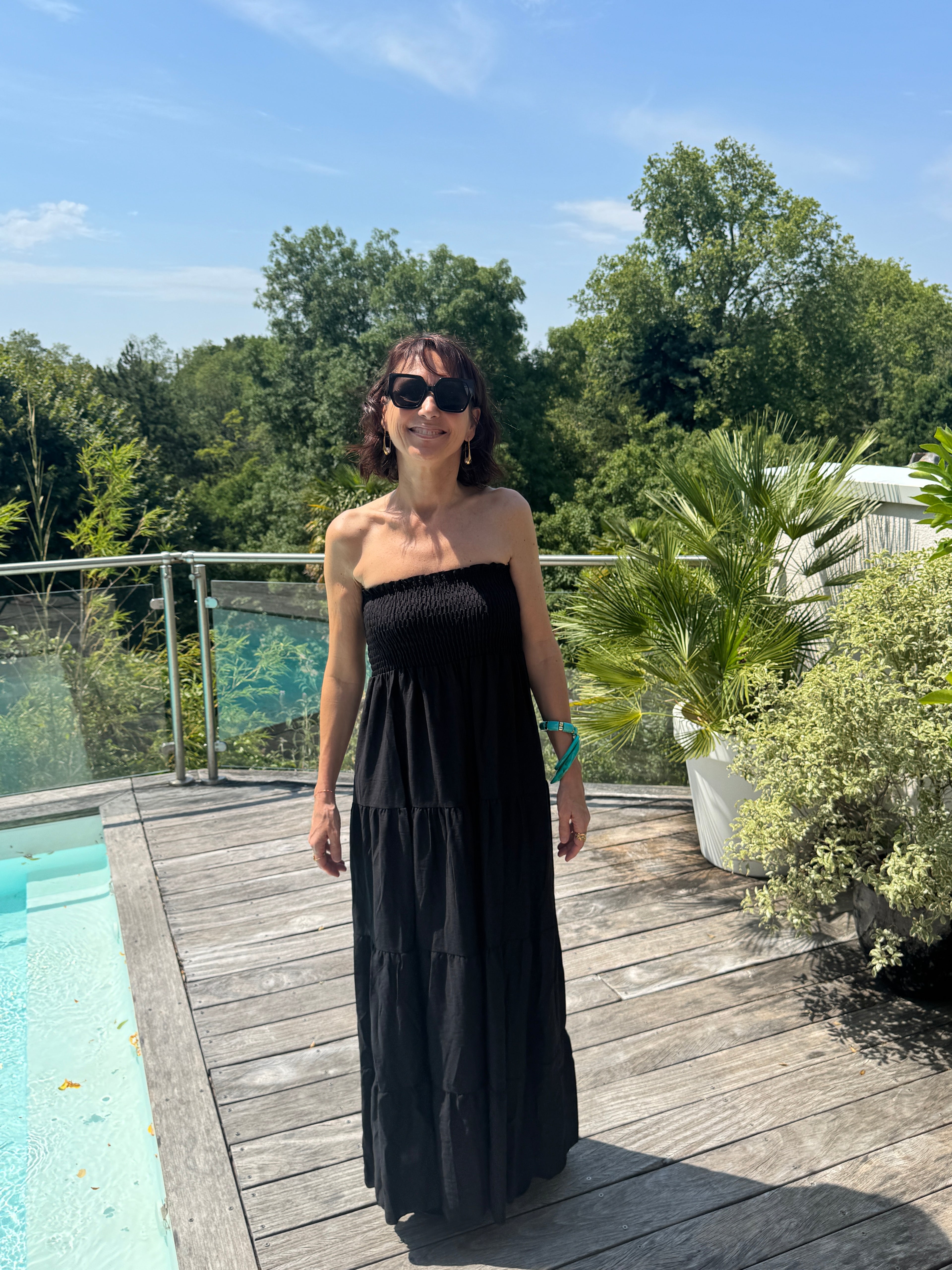 Robe Smock Noire