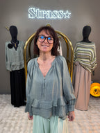 Blouse Paula Kaki