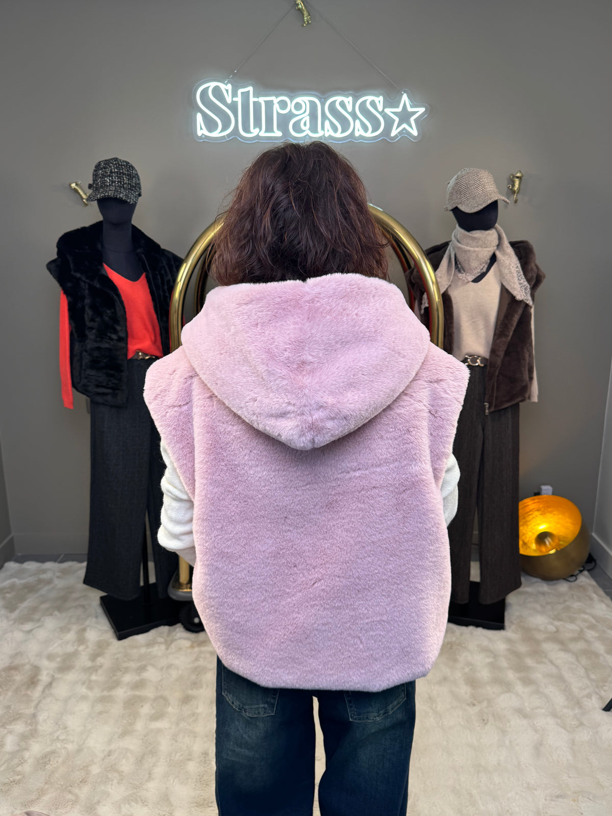 Gilet Lapinou Rose