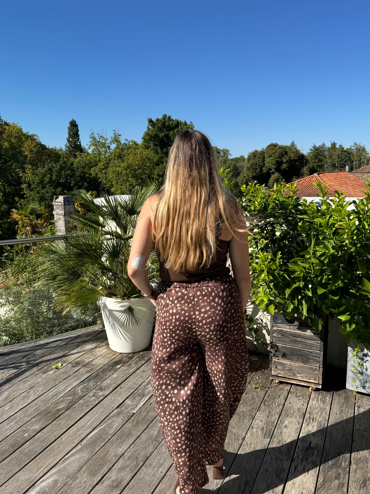 Pantalon bichette Choco