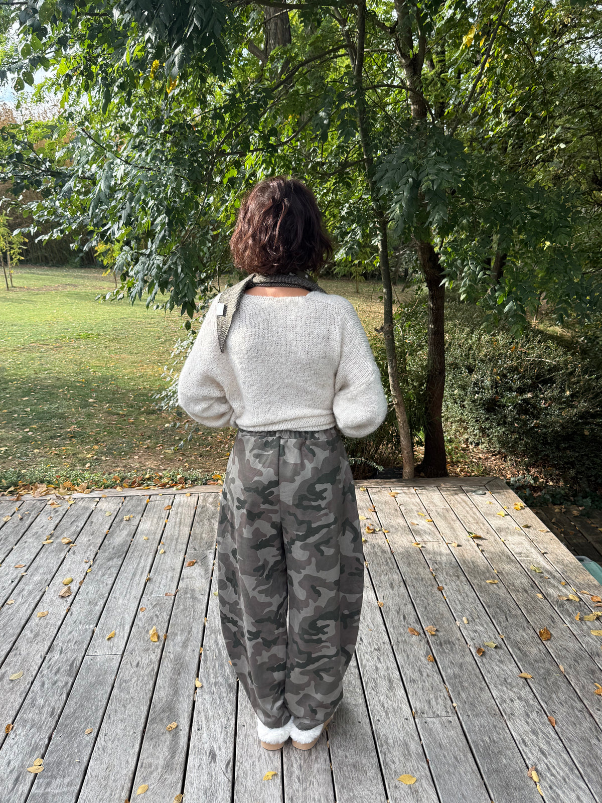 Pantalon bulle camouflage