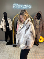 Veste Faux renard Blanc