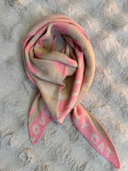 Écharpe Cat Lover Rose