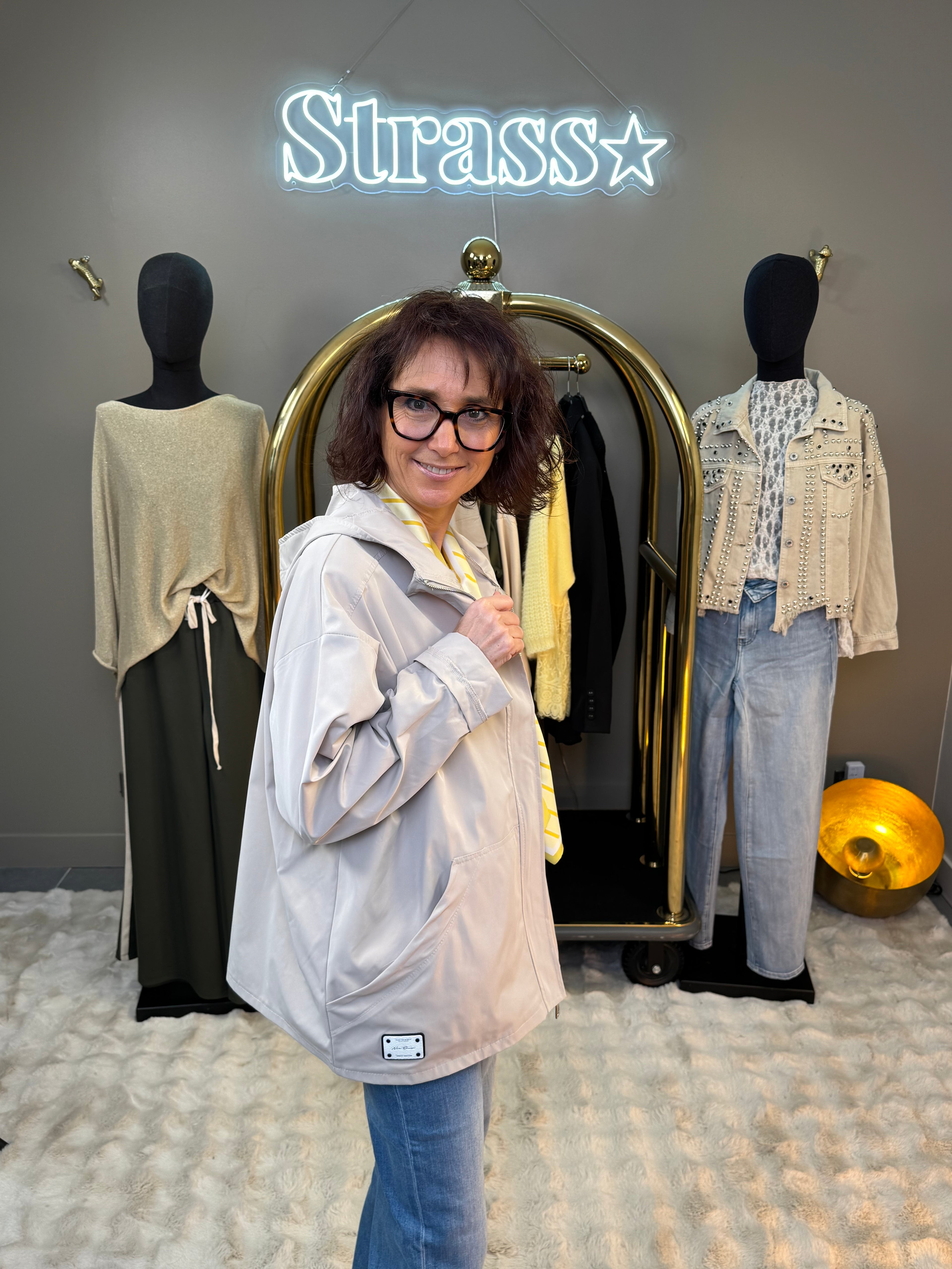 Coupe Vent Blandine Beige