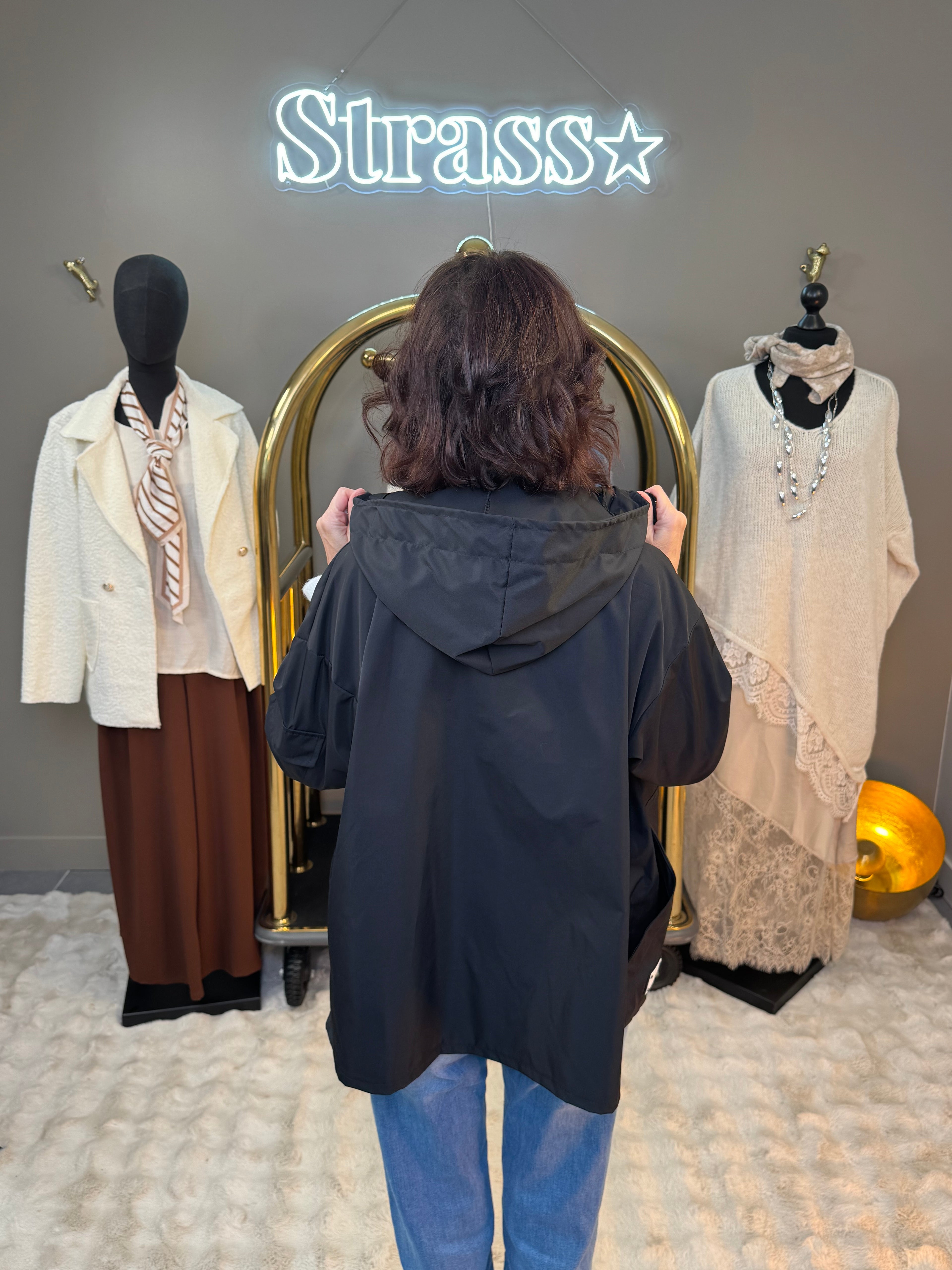 Coupe Vent Blandine Noir