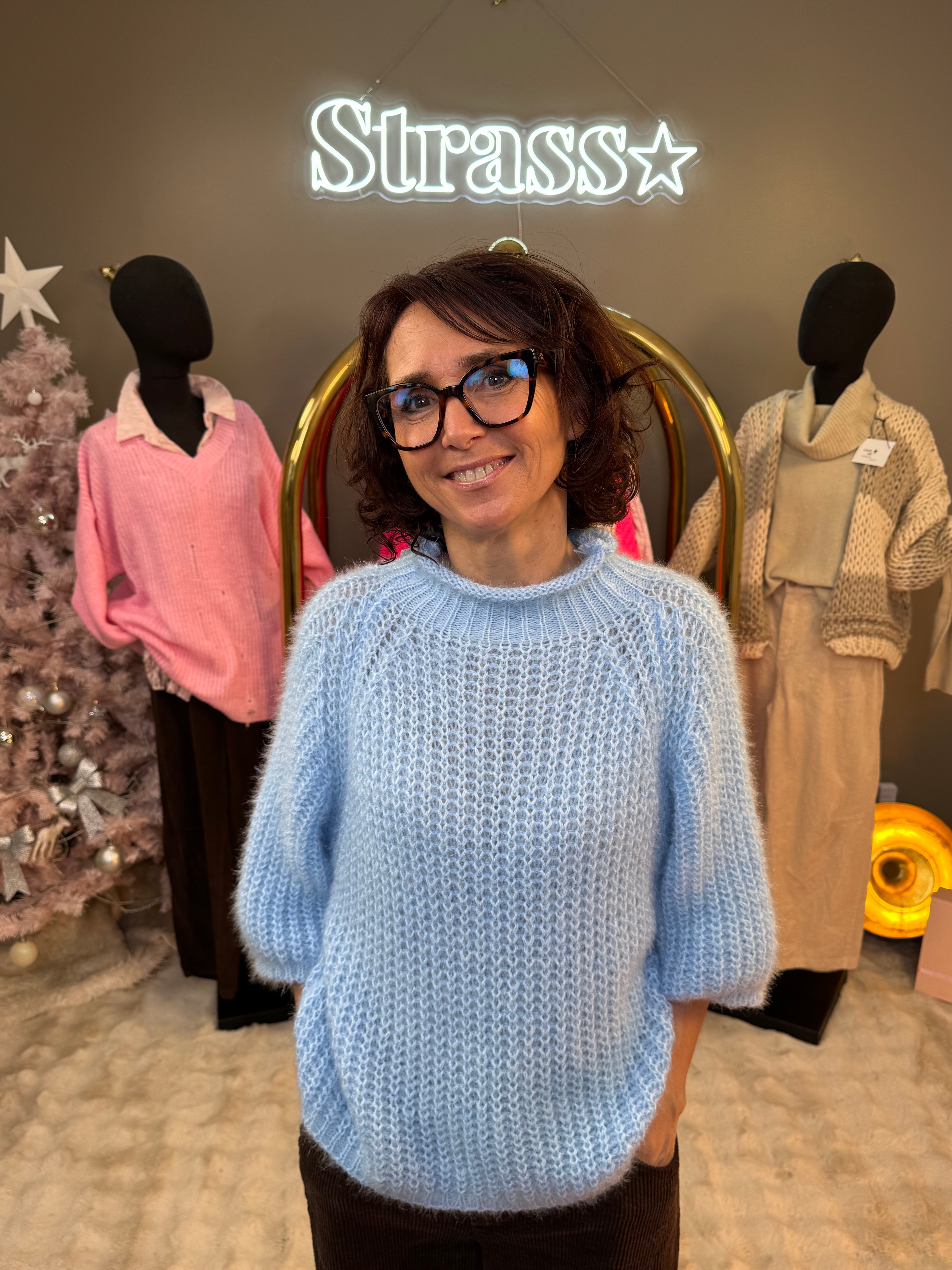 Pull Doudou Bleu Ciel