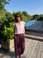 Pantalon Diego Bordeaux