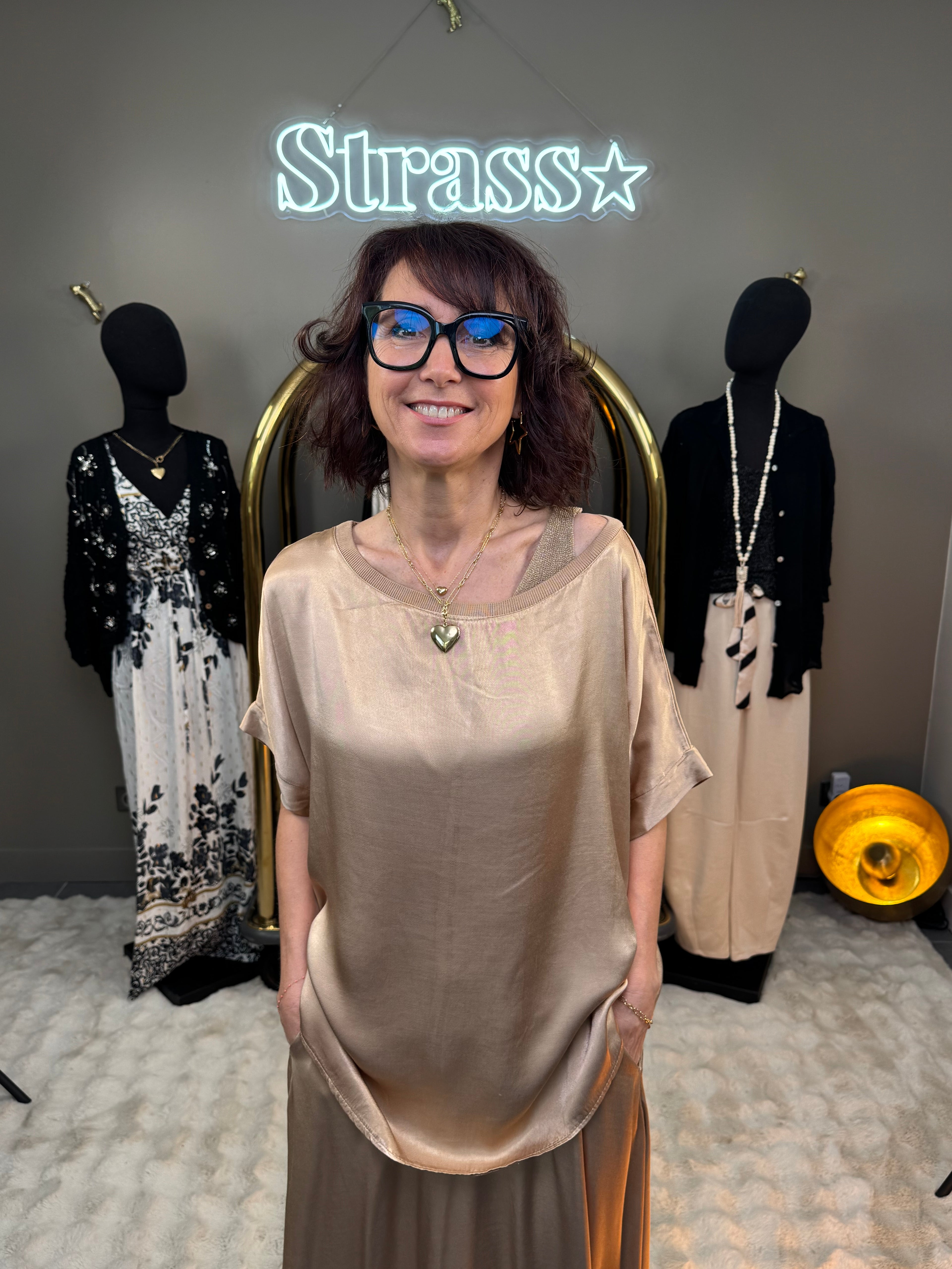 Blouse Esteban Camel