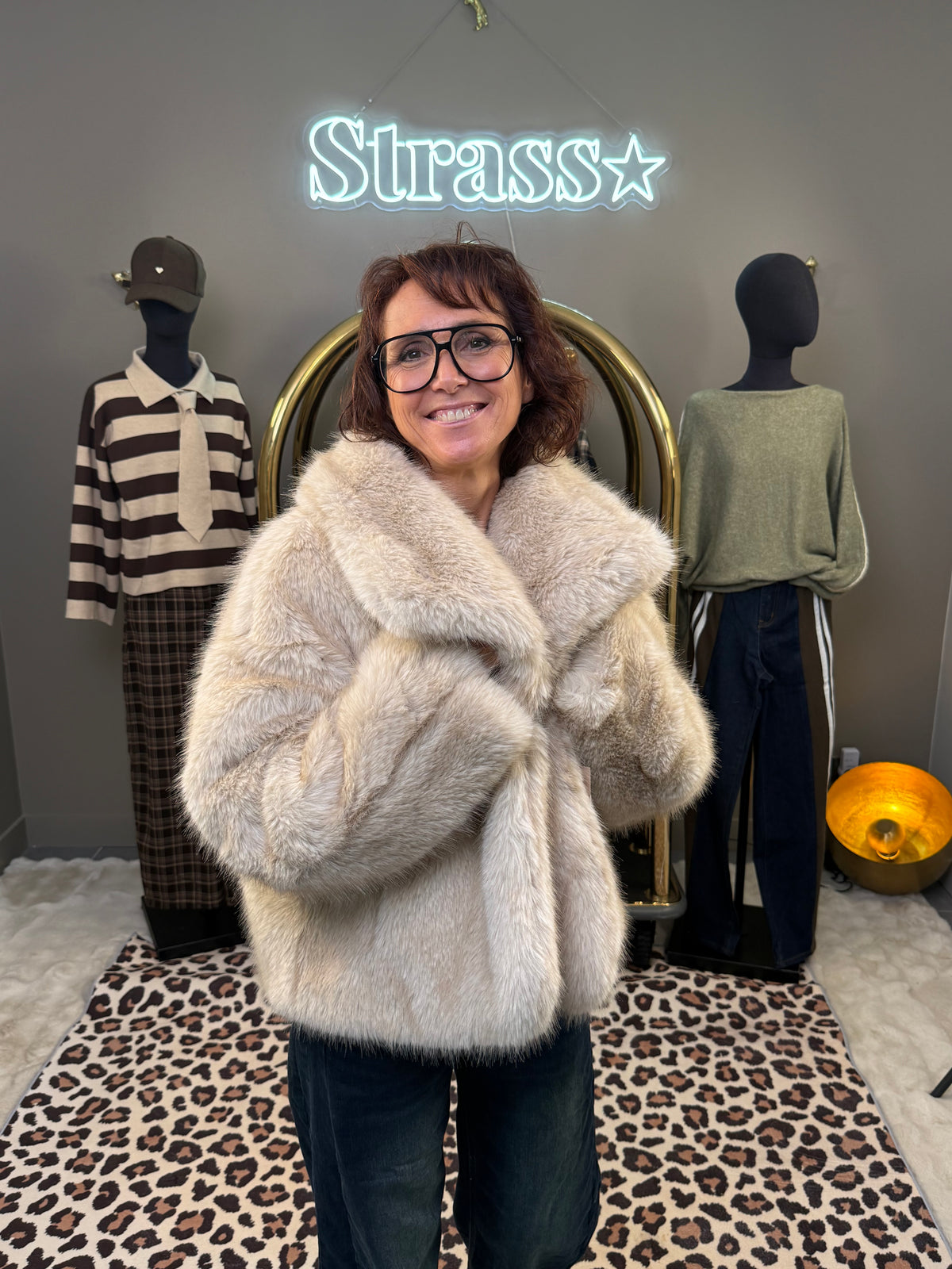 Veste Canada Beige réversible