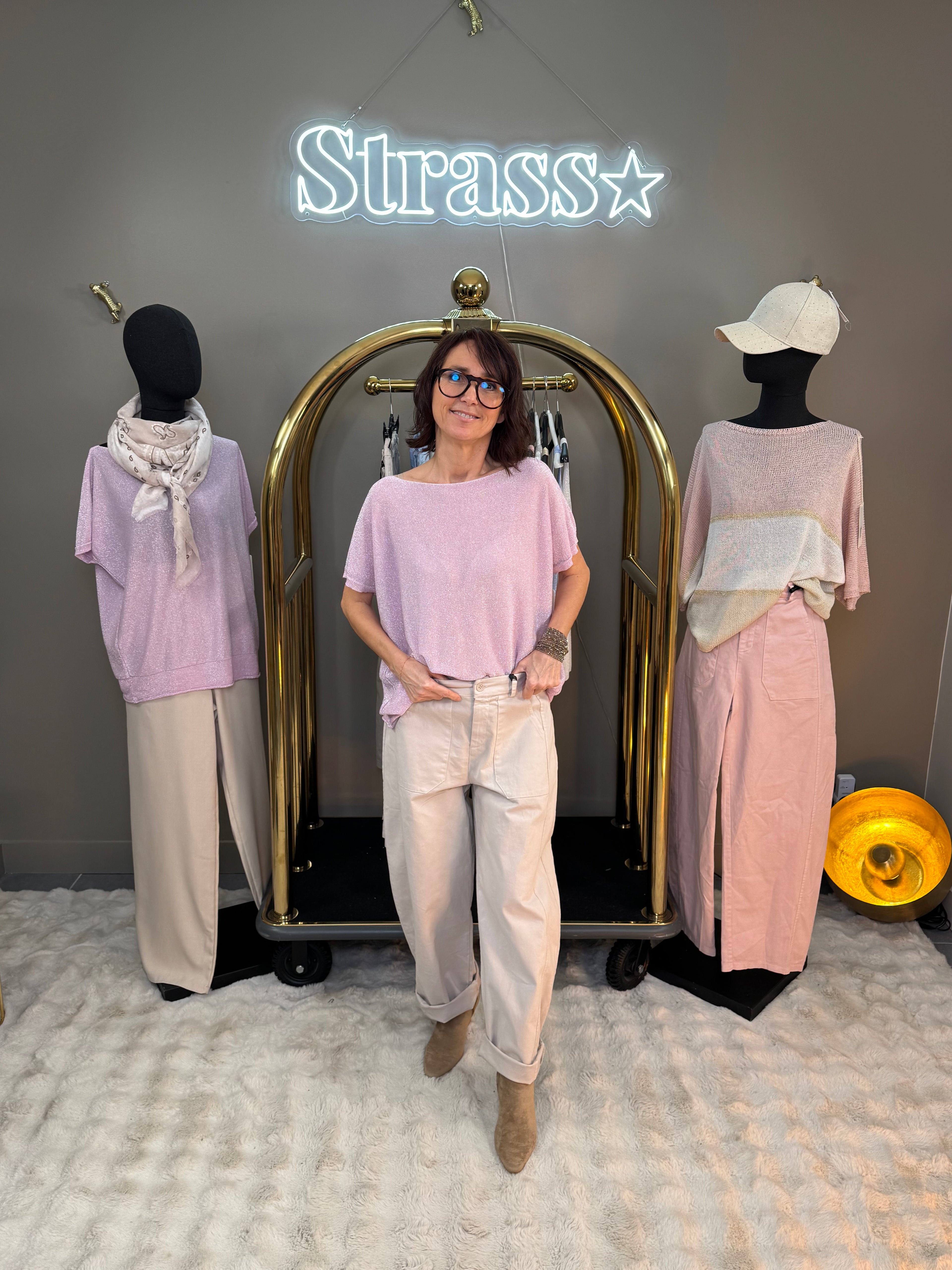 Pantalon Bulle Perfect Beige