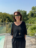 Blouse Papillon Noire