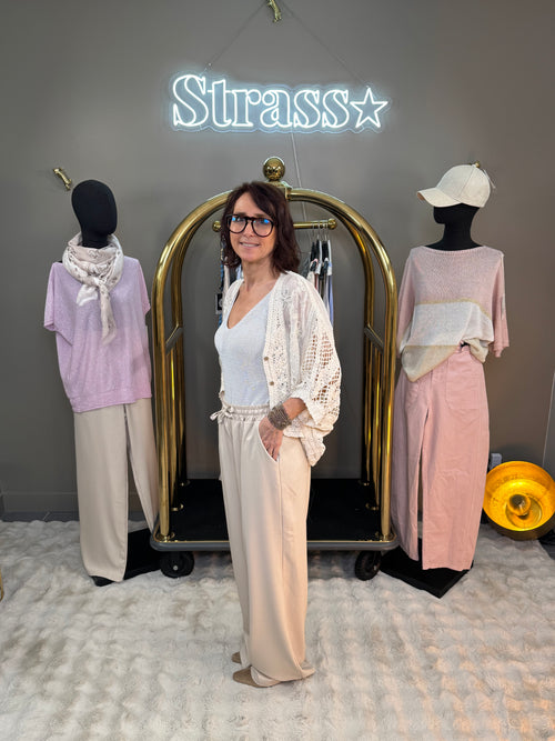 Pantalon Justin Beige