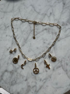 Collier Multi charms