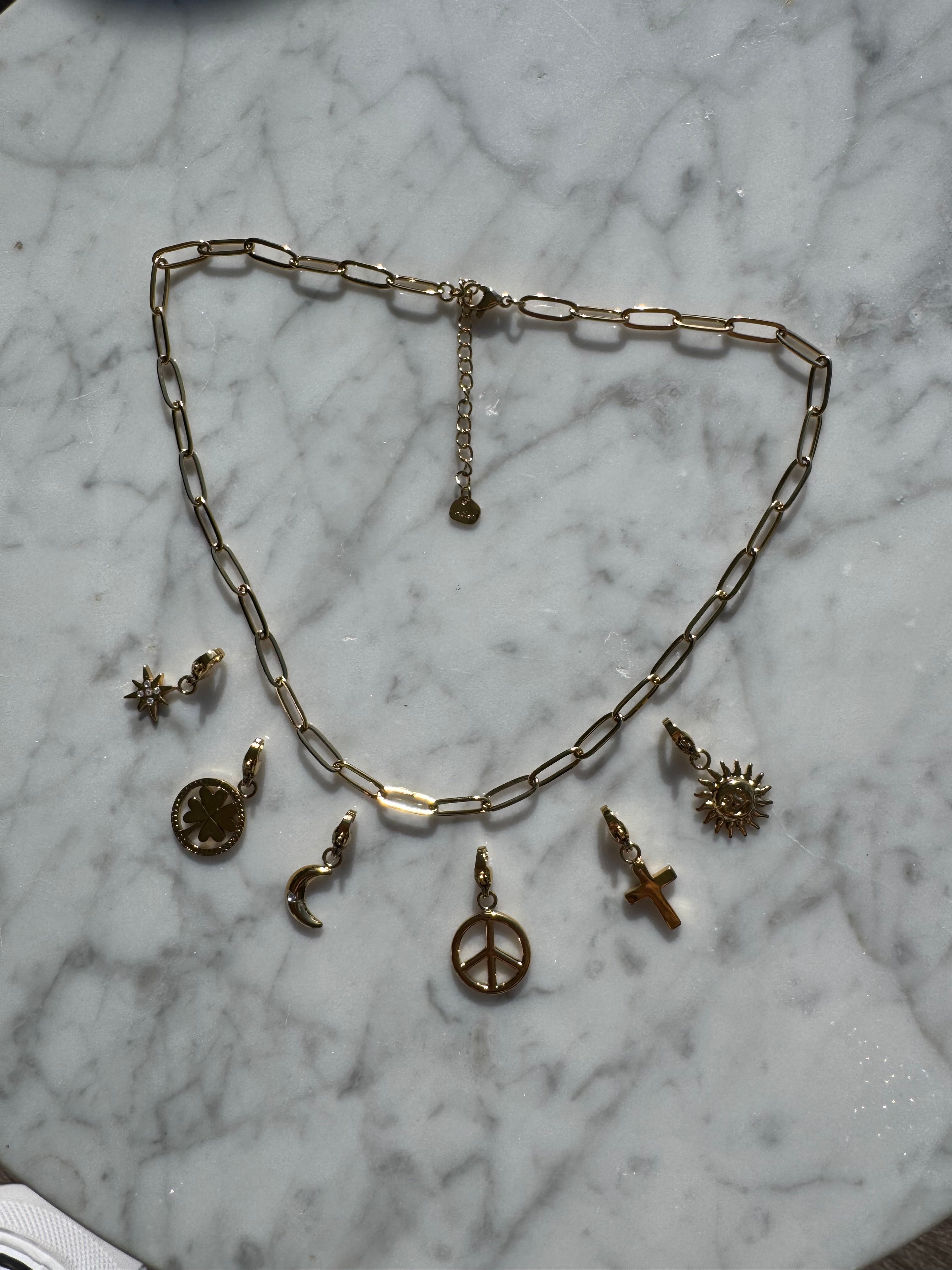 Collier Multi charms