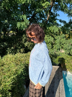 Pull Sardine Bleu Ciel
