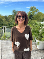 Pull Cœur Choco