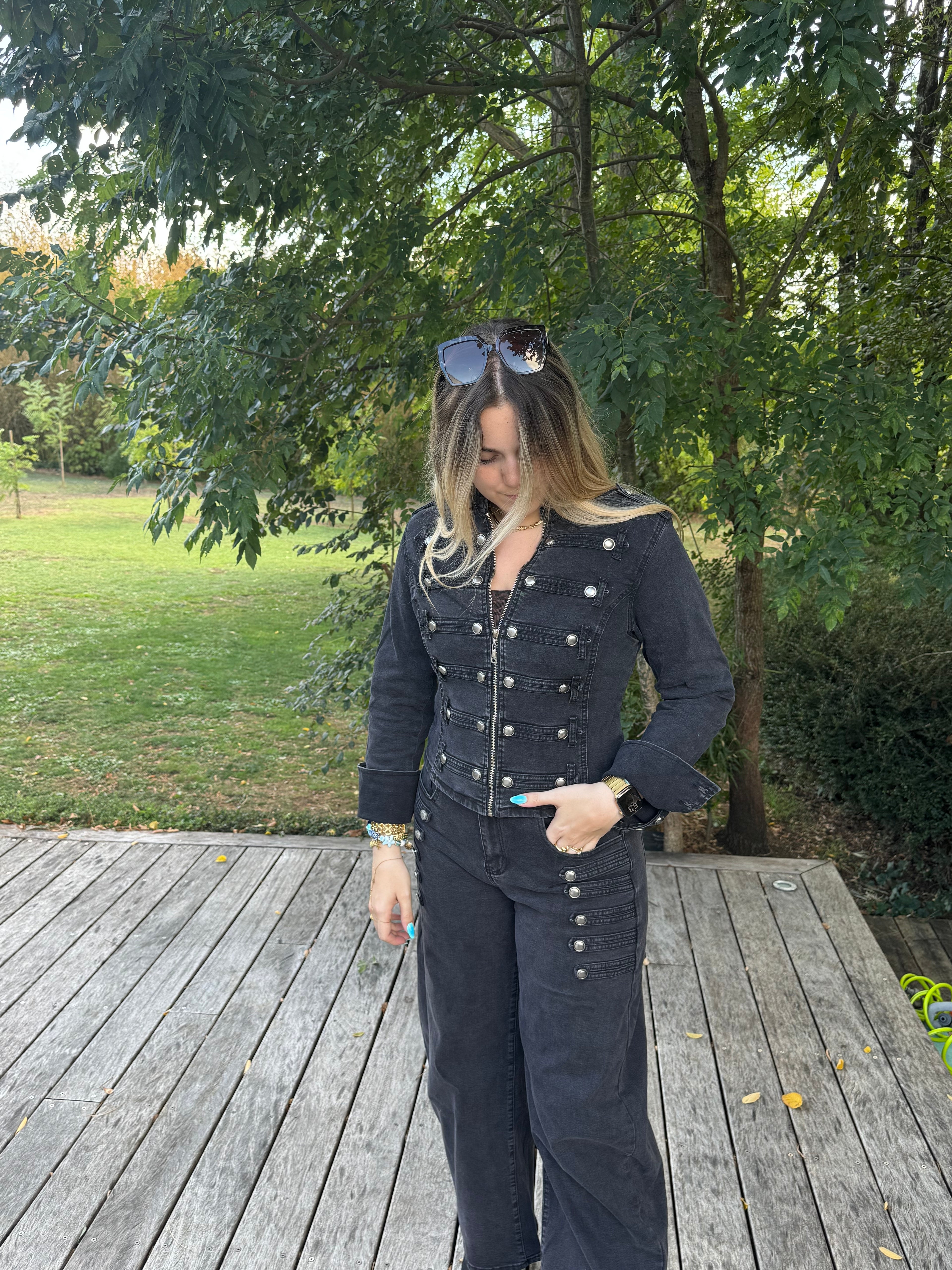 Veste Jean Amiral Noire