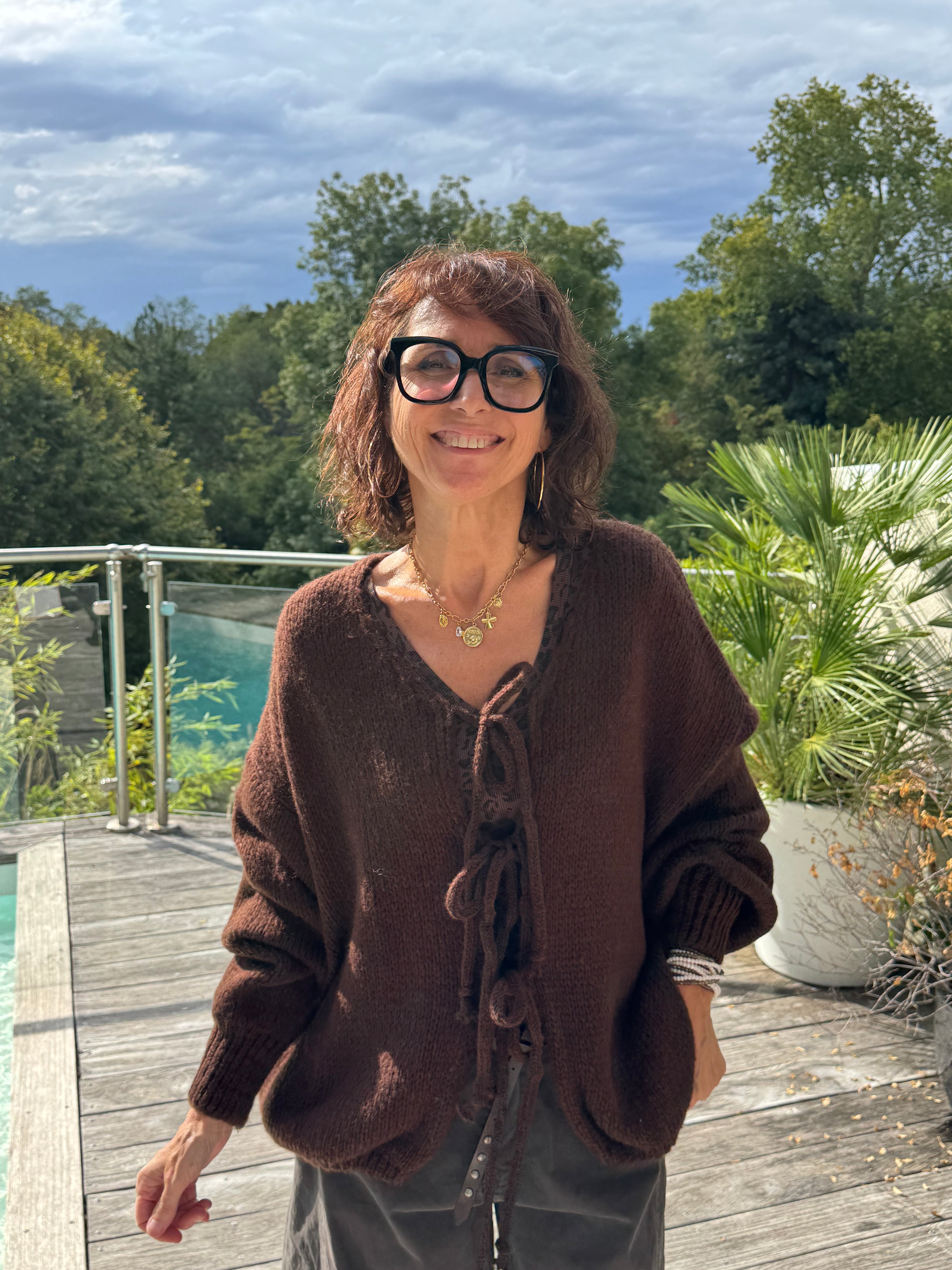 Gilet Nouette Choco