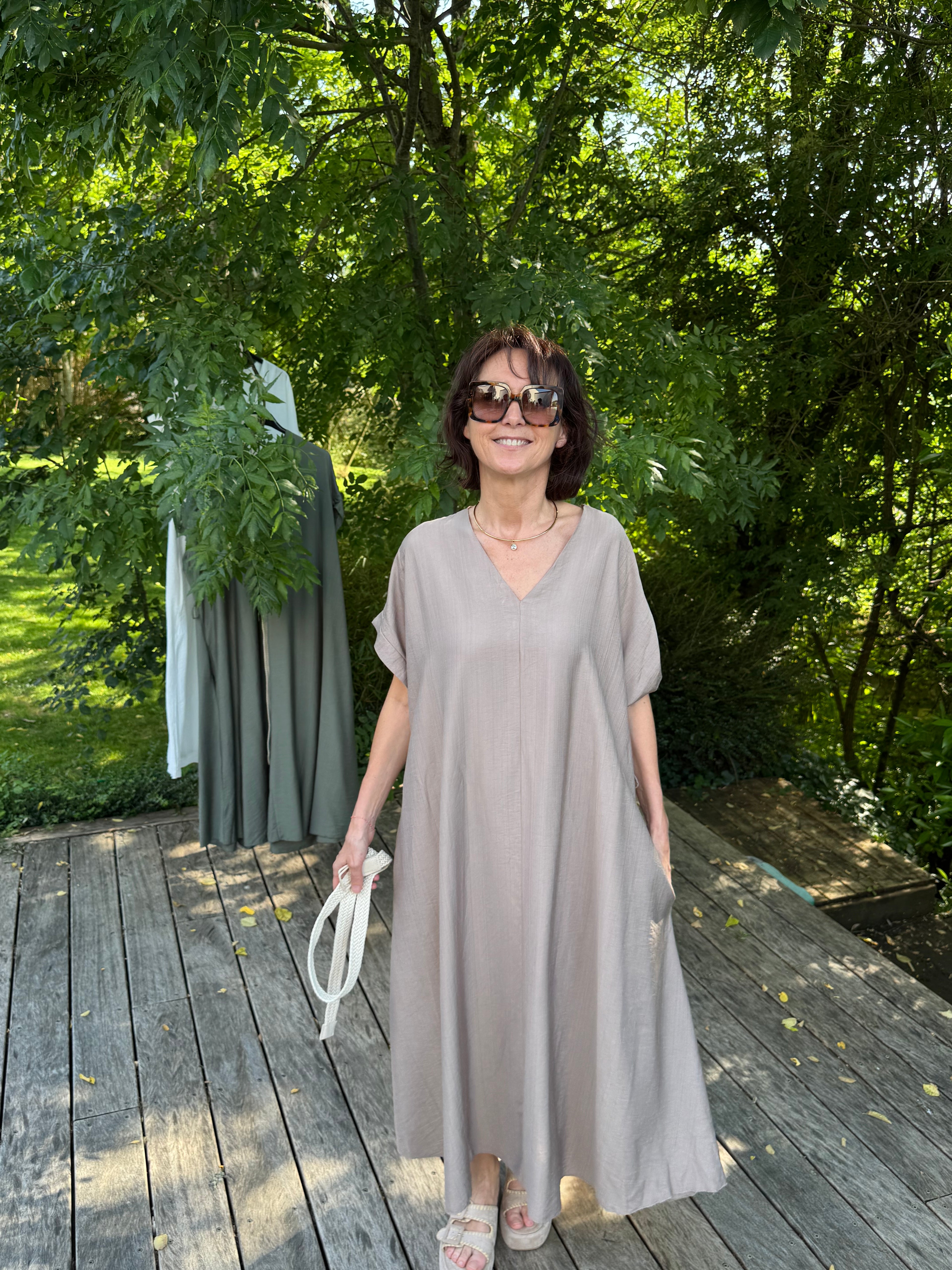Robe Florence Taupe