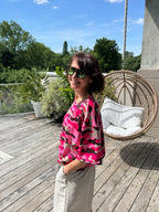 T Shirt Camouflage Rose