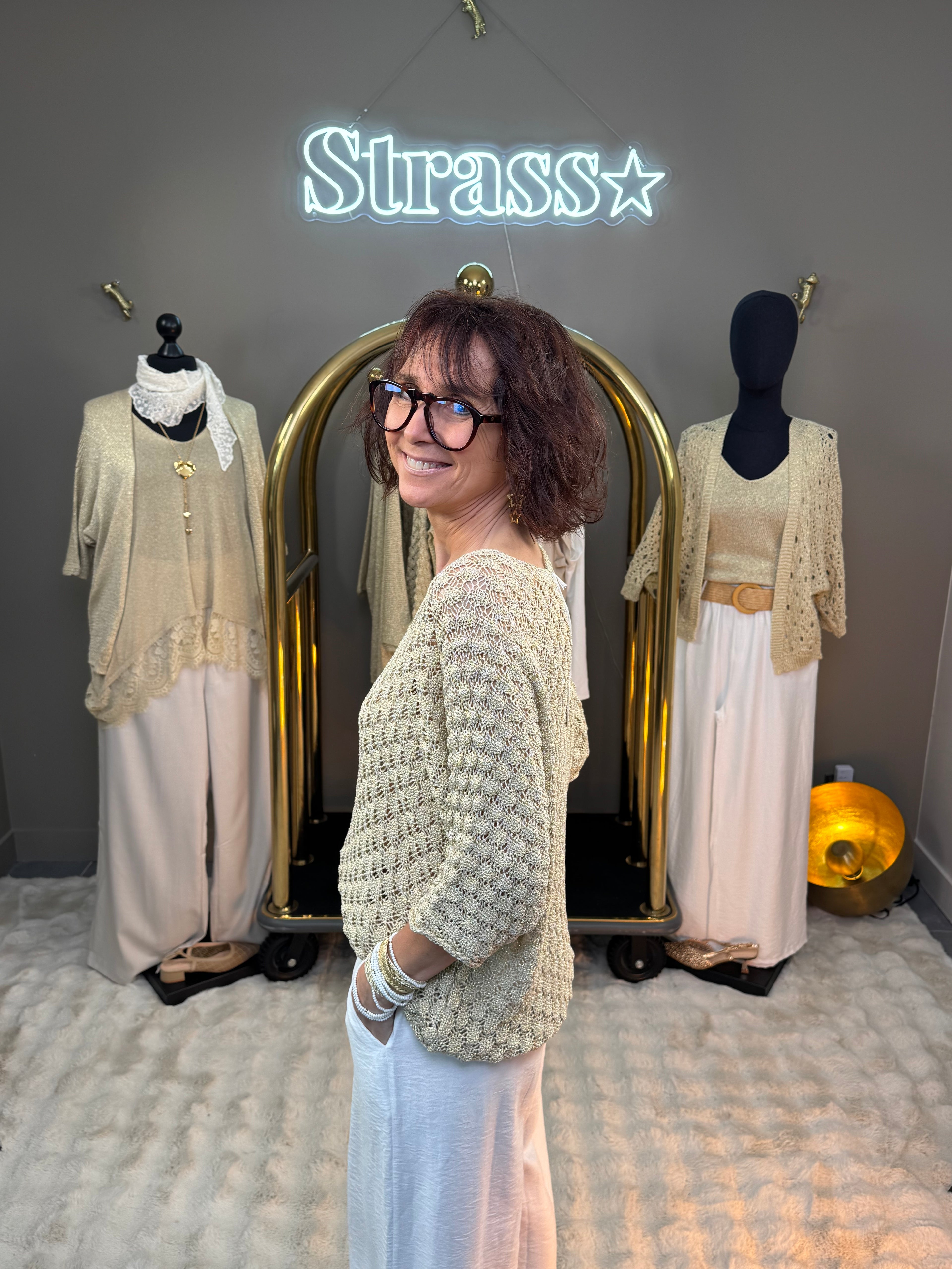 Pull Lurex Luciano Doré