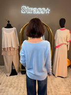 Pull Volla Bleu Ciel