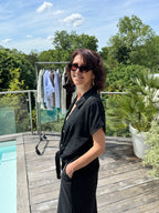 Chemise à Nouer Noire