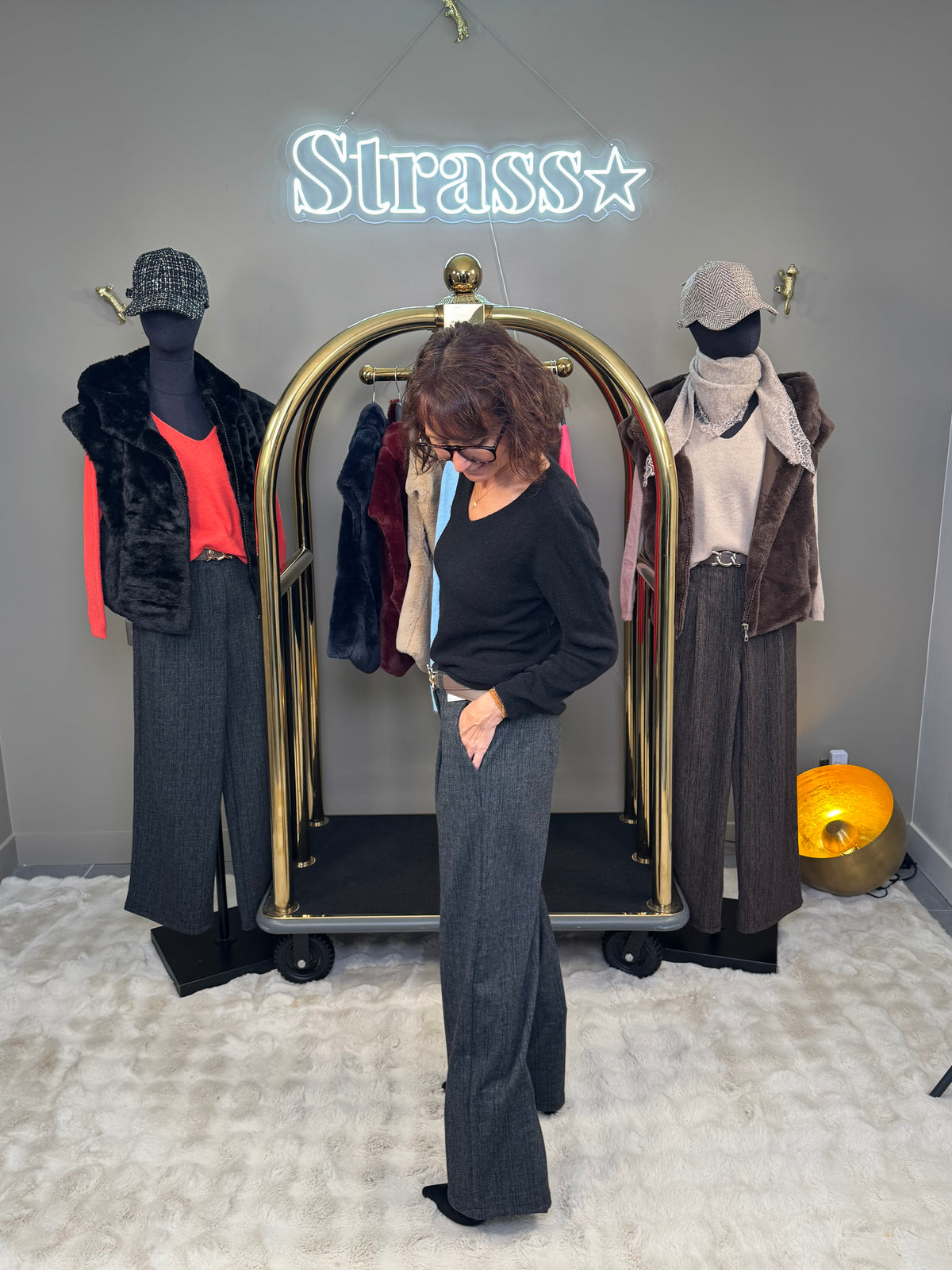 Pantalon Aude Noir